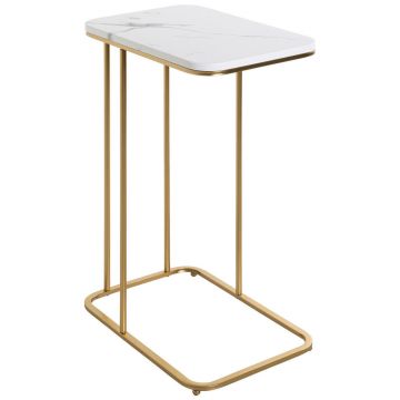 MASĂ AUXILIARĂ in metal, material pe bază de lemn