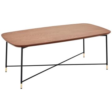 Măsuță De Cafea din lemn, metal, material pe bază de lemn, 120/45/60 cm