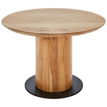 Măsuță De Cafea din lemn, metal, 60/40/60 cm