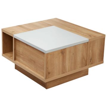 Măsuță De Cafea din material pe bază de lemn, 75/75/45 cm