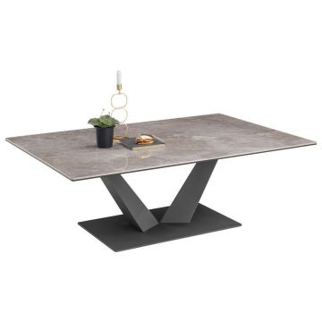 MĂSUȚĂ DE CAFEA metal, ceramică 120/80/40 cm