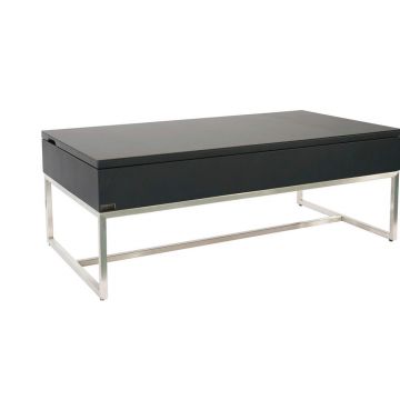 Măsuță De Cafea din metal, ceramică, material pe bază de lemn, 110/59/40 cm