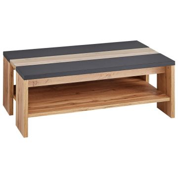 Măsuță De Cafea din sticlă, material pe bază de lemn, 110/65/40 cm