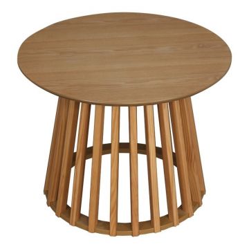 Masuta de cafea Domonic natural 60x60x45 cm ieftina