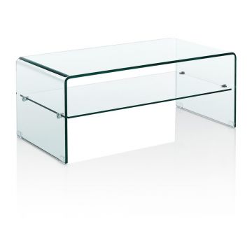 Măsuță de cafea din sticlă 50x100 cm Cristal Evo – Tomasucci
