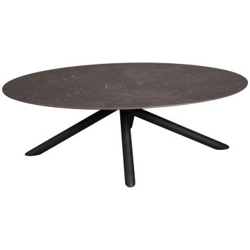 Măsuță De Cafea din metal, ceramică, 130/75/42 cm