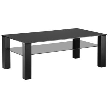 MĂSUțĂ DE CAFEA metal, sticlă 115/65/42 cm