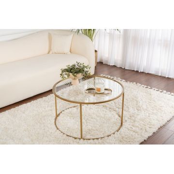 Masuta de cafea Aurum Auriu la reducere