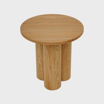 Masuta de cafea Lumbera, Homla, 40x45 cm, MDF, natur