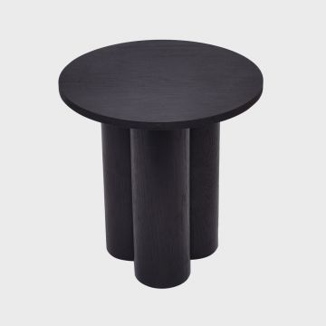 Masuta de cafea Lumbera, Homla, 40x45 cm, MDF, negru