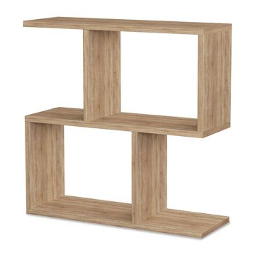 Masuta laterala Homemania pakoworld in culoarea stejarului 60x20x60cm la reducere