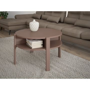 Masa Cafea Bibliotheque Terracotta, 74.4 Cm