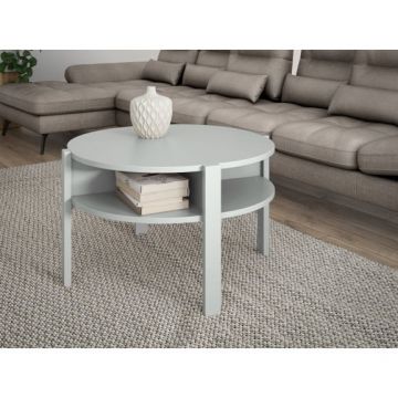 Masa Cafea Tornado Light Grey, 74.4 Cm