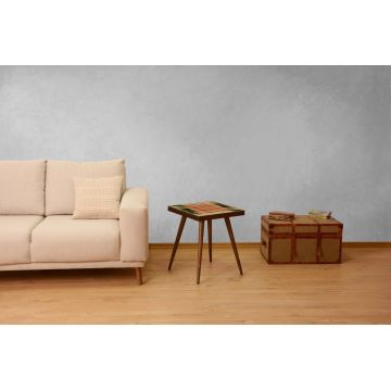 Masa, Puqa Design, Sun Table, Lemn, Nuc / Negru ieftina