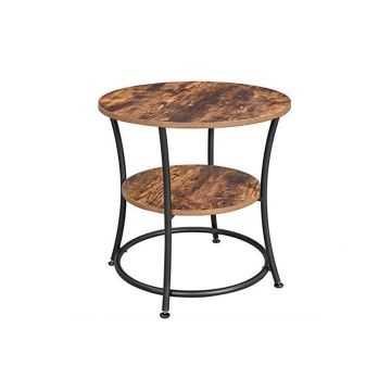 Masuta de Cafea Model Meghan, 55x55x55 cm, Rustic
