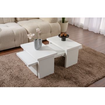 Masuta de cafea, Nordure, Sanctuary, Alb de lemn