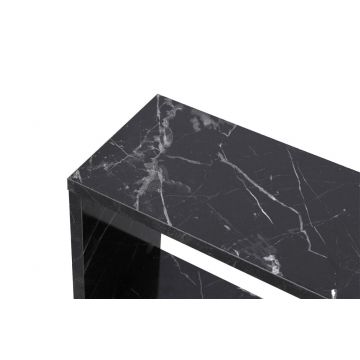 Masuta, Kalune Design, Life, 60x60x20 cm, PAL, Negru ieftina