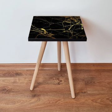 Masuta, Leona, Shp184, 35x42x35 cm, Negru