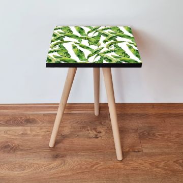 Masuta, Leona, Shp253, 35x42x35 cm, Verde/Alb