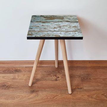 Masuta, Leona, Shp257, 35x42x35 cm, Bej/Verde