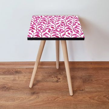 Masuta, Leona, Shp378, 35x42x35 cm, Fucsia/Alb