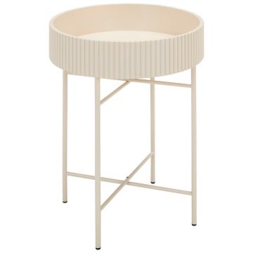 Masă Auxiliară din metal, material pe bază de lemn,