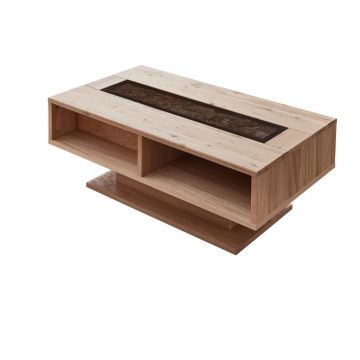 Măsuță De Cafea din lemn, sticlă, material pe bază de lemn,