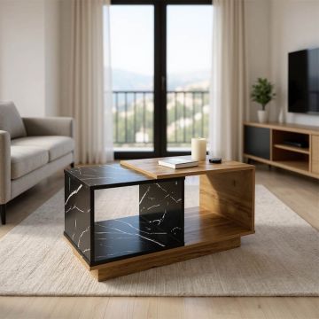 Masuta de cafea Fetix Natural 90x45x45 cm