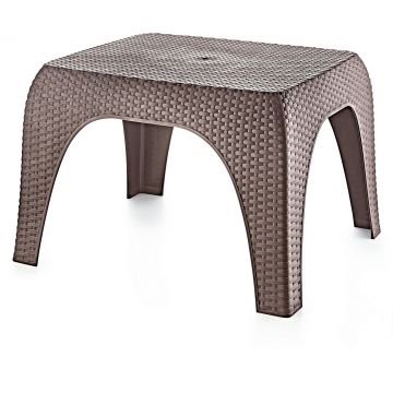 Masuta de cafea, Okko, Matted, Maro inchis