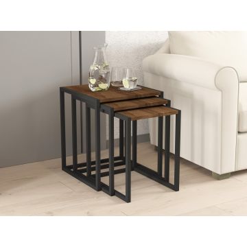Masute, Puqa Design, Tali, PAL, Nuc negru ieftina