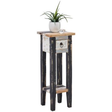 Masă Auxiliară din lemn, 25/25/67 cm