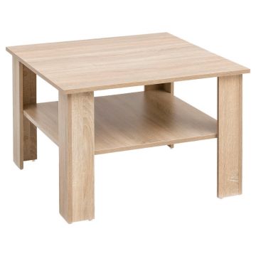 Măsuță De Cafea din material pe bază de lemn, 60/60/42 cm