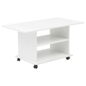 Măsuță De Cafea din material pe bază de lemn, 95/54,5/51 cm