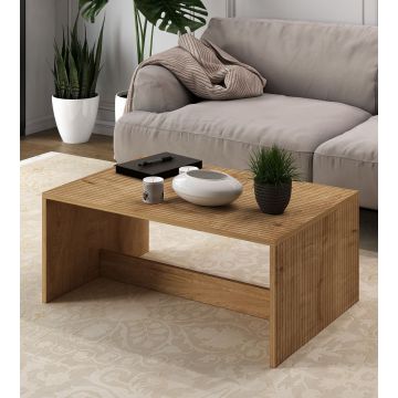 Masuta de cafea, Hanah Home, Lenna, 90x41.4x60 cm, PAL, Maro