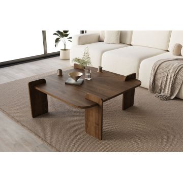 Masuta de cafea, Hanah Home, Wood, 90x35x90 cm, Maro
