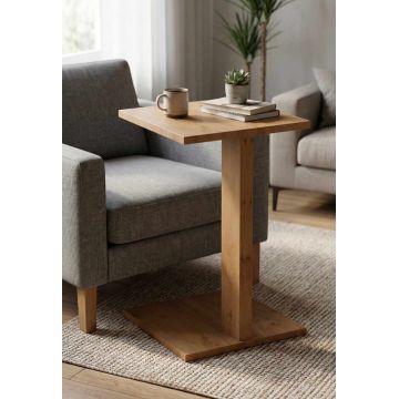 Masuta, Hanah Home, Artmtkcsdtble, 35x56x35 cm, Stejar