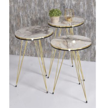 Set masuta de cafea,Seria 440Homs, 3 buc,20034