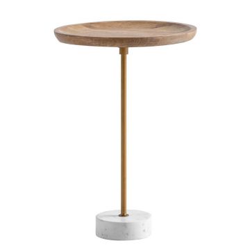 Masă Auxiliară din lemn, 40/40/55 cm