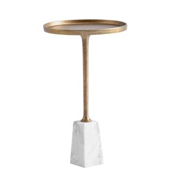 Masă Auxiliară din metal, 34/34/58 cm