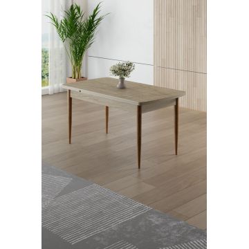 Masa, Hanah Home, Asfel, 130x78x77 cm, Travertin / Maro