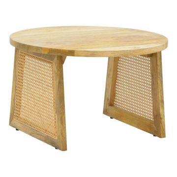 Masa Ramarind, Lemn de mango, Natural, 65x65x40 cm