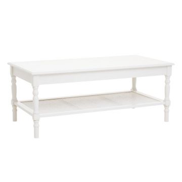 Măsuță de cafea albă 60x120 cm Heritage – Premier Housewares
