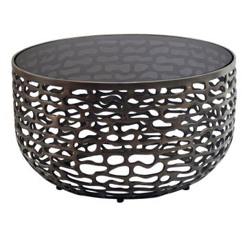 Măsuță De Cafea din metal, 60/60/35 cm