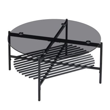 Măsuță De Cafea din sticlă, 80/80/40 cm