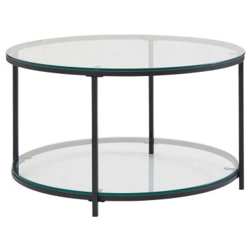 Măsuță De Cafea din sticlă, 80/80/45 cm
