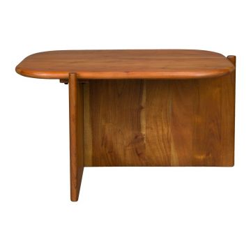 Măsuță de cafea în culoare naturală din lemn de acacia 50x75 cm Feller – Dutchbone