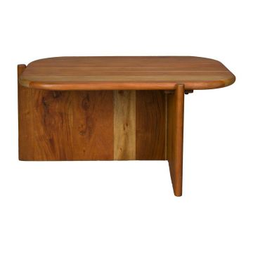 Măsuță de cafea în culoare naturală din lemn de acacia 50x75 cm Feller – Dutchbone