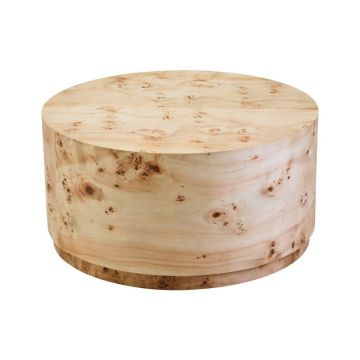 Măsuță de cafea în culoare naturală rotundă ø 80 cm Mota – Premier Housewares