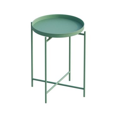 Masuta de cafea SHB-007-D, verde, 46x46x56 cm