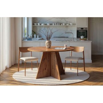 Masa, Hanah Home, Virella, 120x75x120 cm, Maro